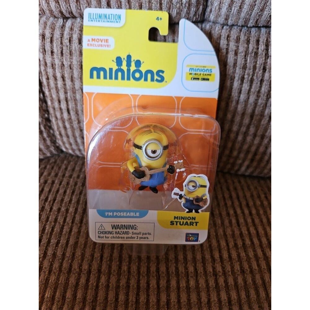 Despicable Me Minions Movie Minion Stuart 2" with Guitar (20212)